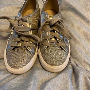 G By Guess Gold Glitter Shoes